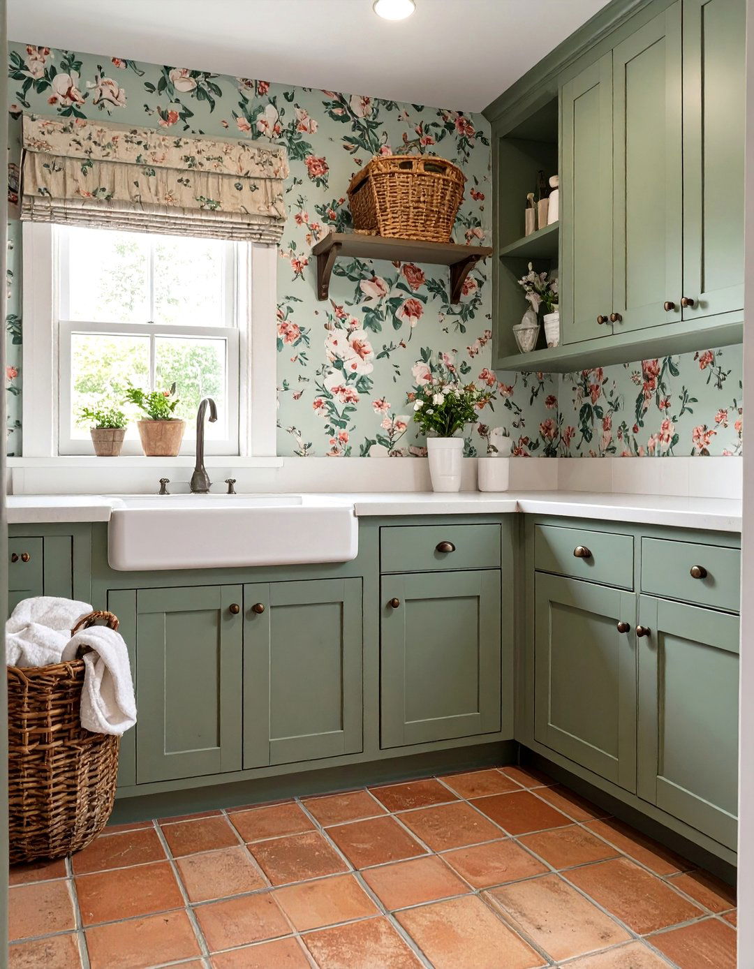 English Country Laundry Room - 30 ai laundry room design ideas