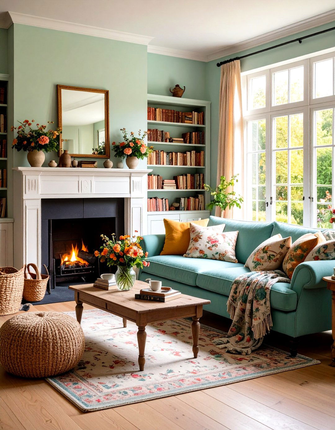 English Countryside Living Room - 30 design your living room ideas