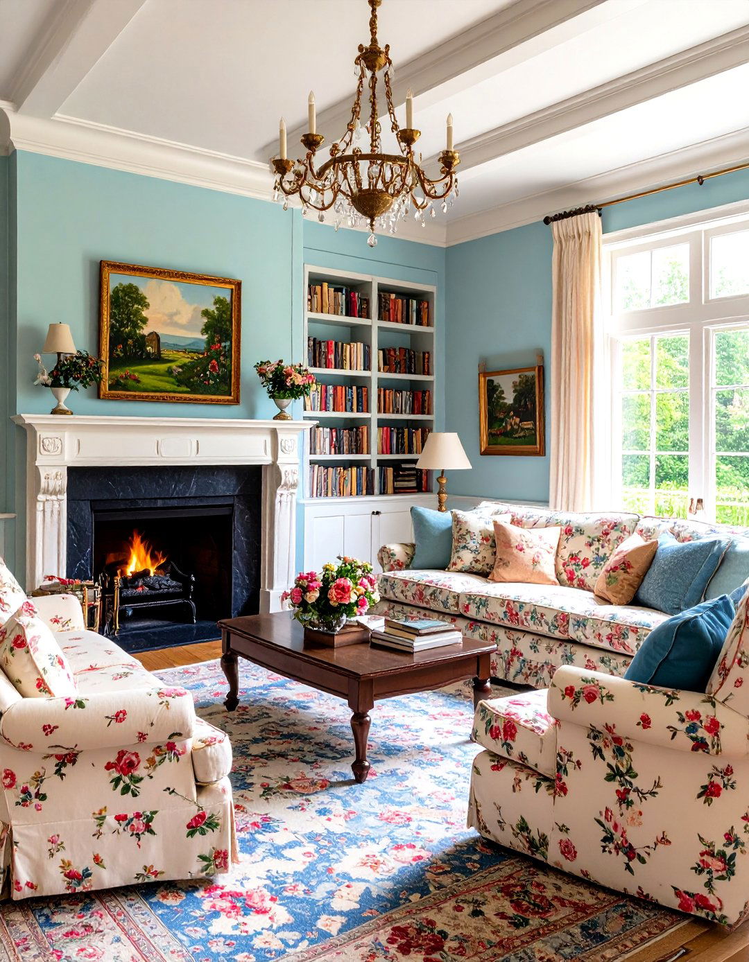 English Countryside Living Room - 30 home decor ideas for living room