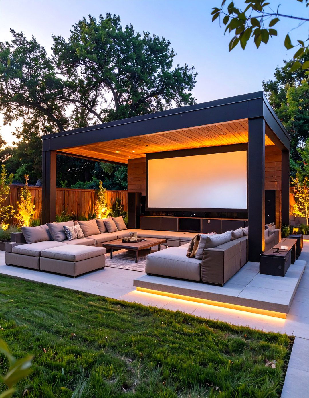 Entertainment Hub Pavilion - 30 backyard pavilion ideas