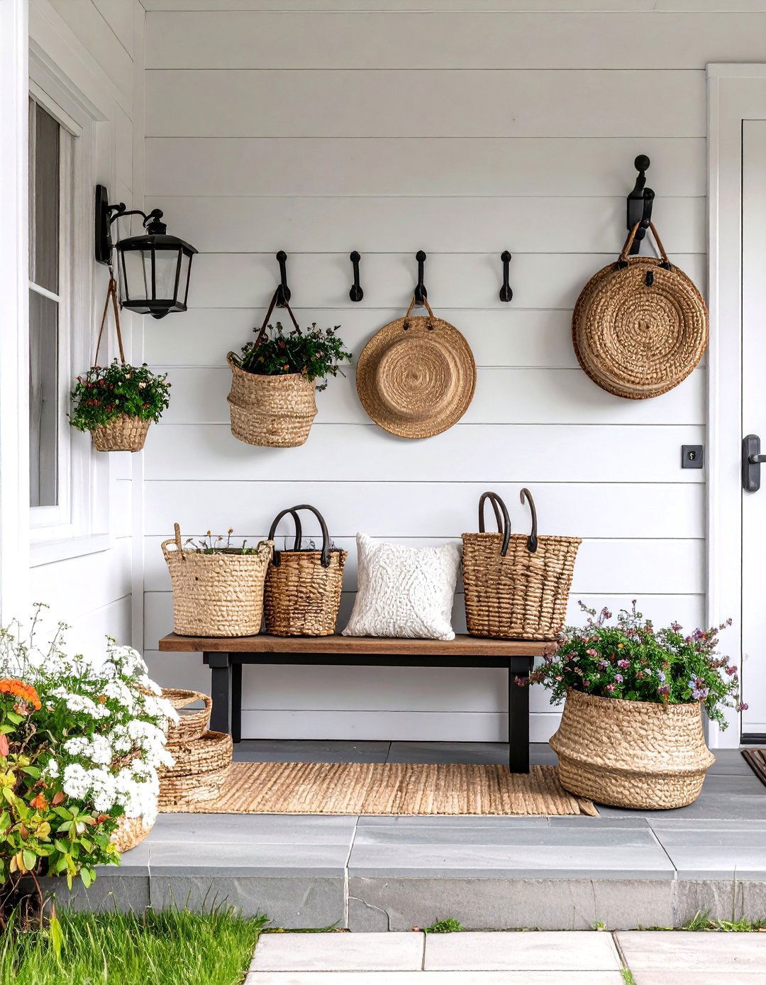 Entryway Shiplap Wall - 30 accent wall designs