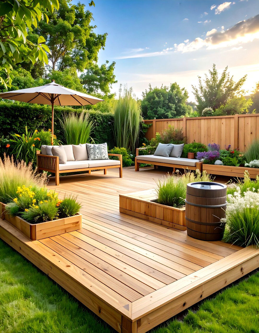 Environmentally Friendly Patio Deck - 30 patio deck ideas