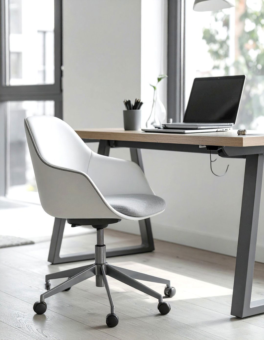 Ergonomic Compact Chair - 30 small office interior design ideas