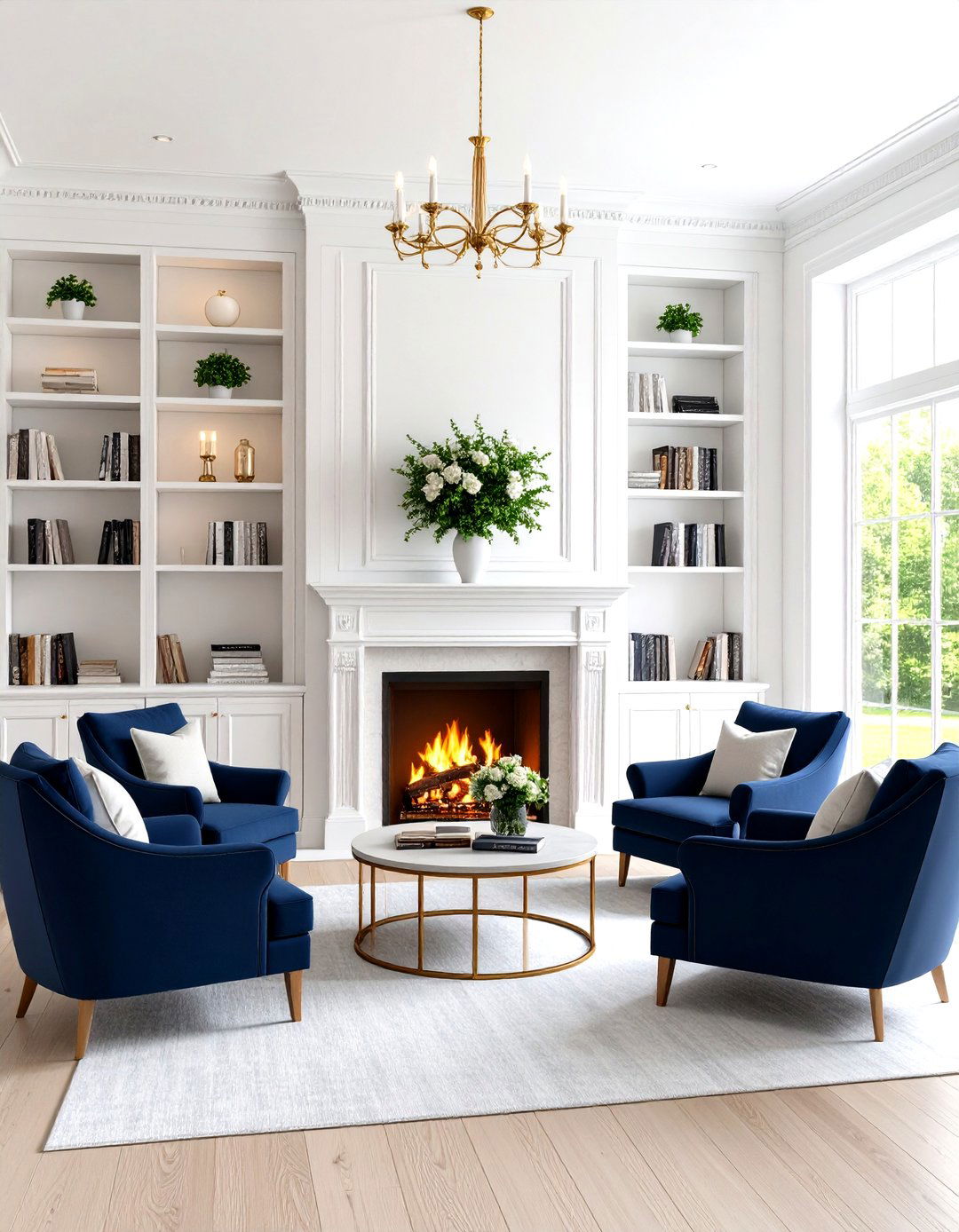 Establishing Symmetrical Balance - 30 principles of interior design ideas