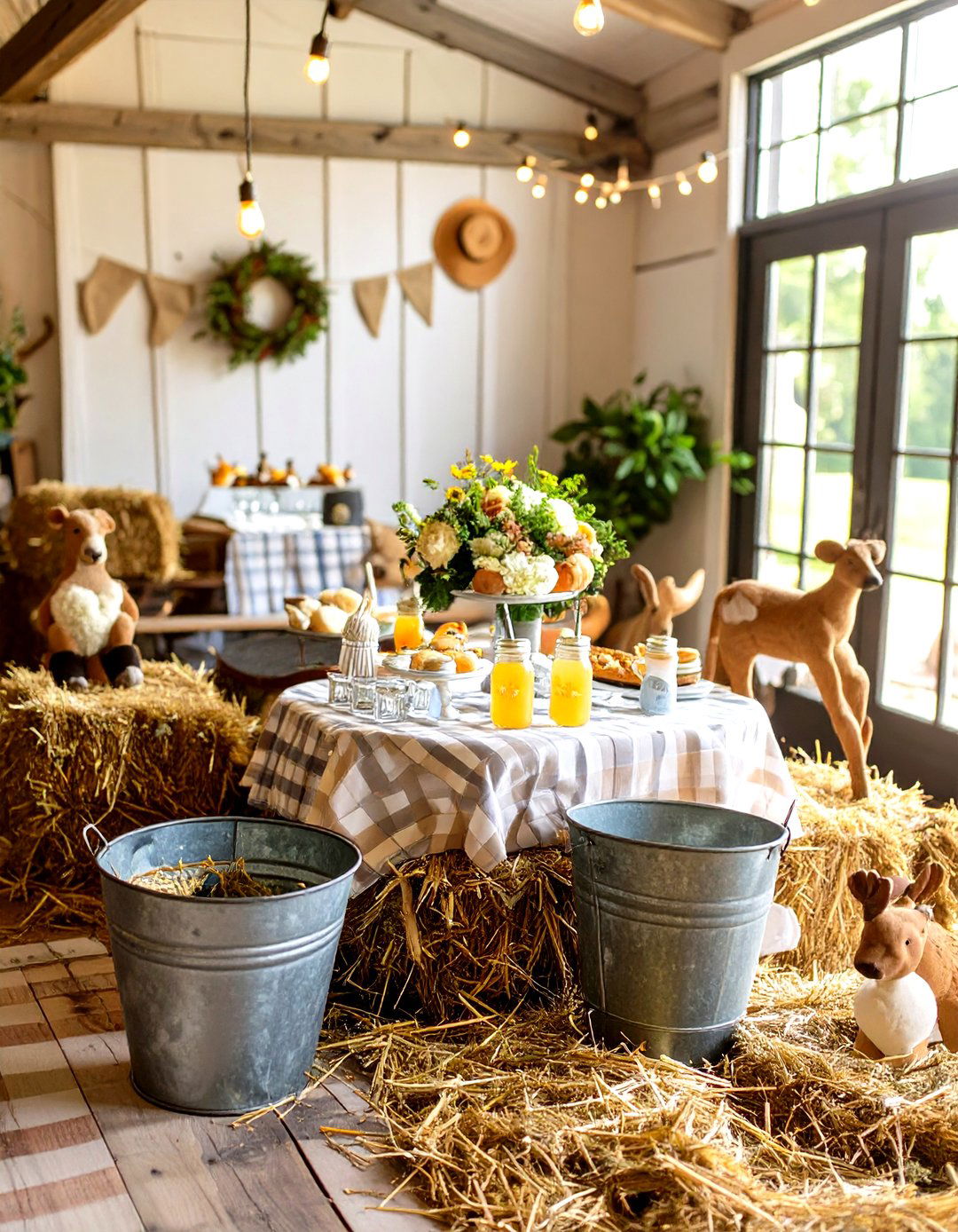 Estilo Rstico de Granja - 30 ideas para baby shower