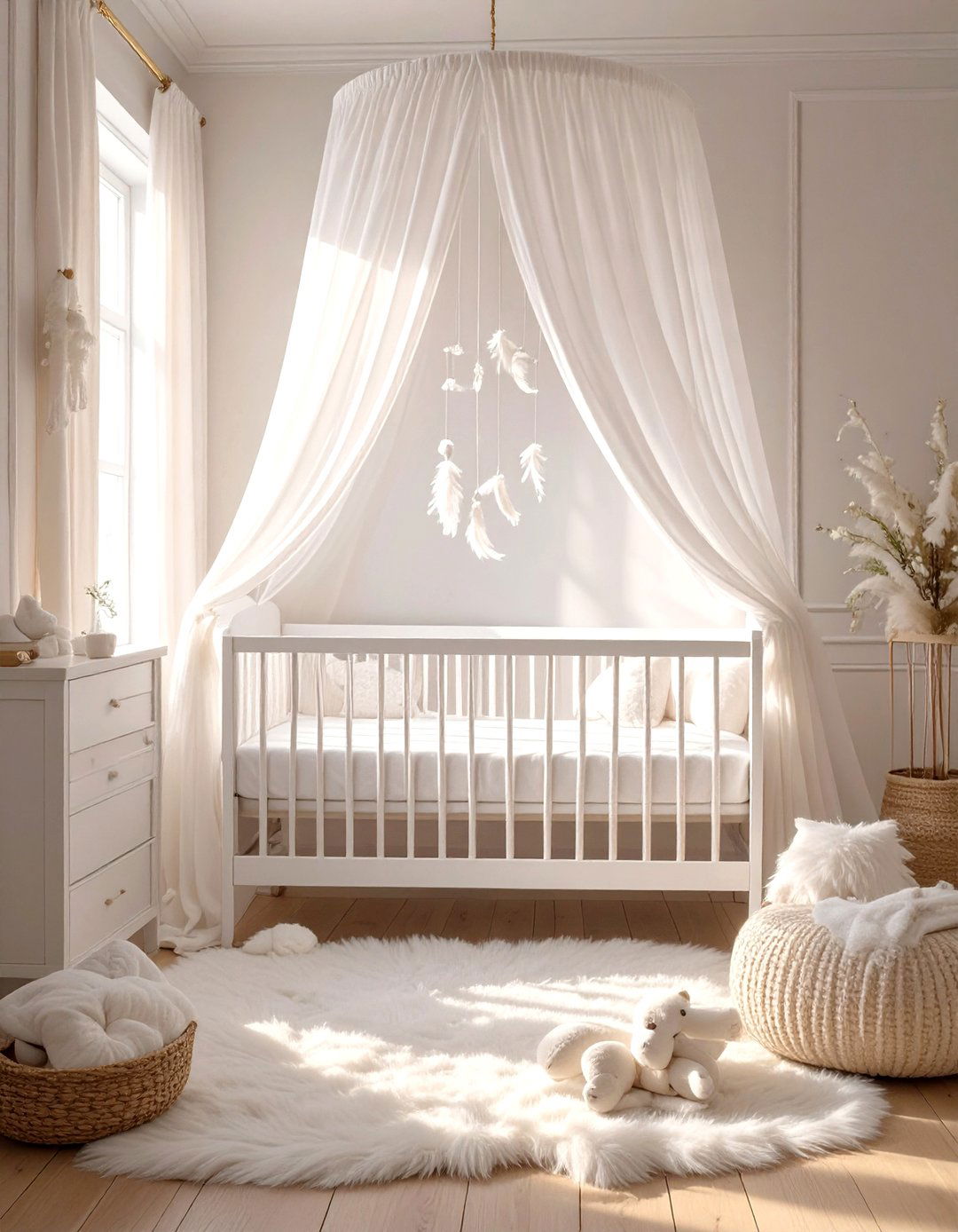 Ethereal Angelic Nursery - 30 nursery design ideas