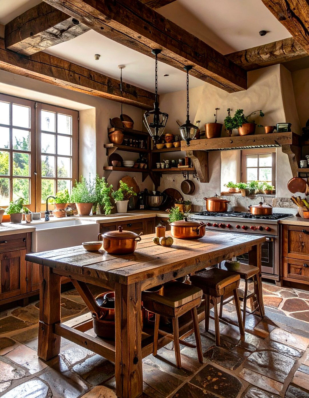 European Farmhouse Kitchen - 30 home design furniture ideas