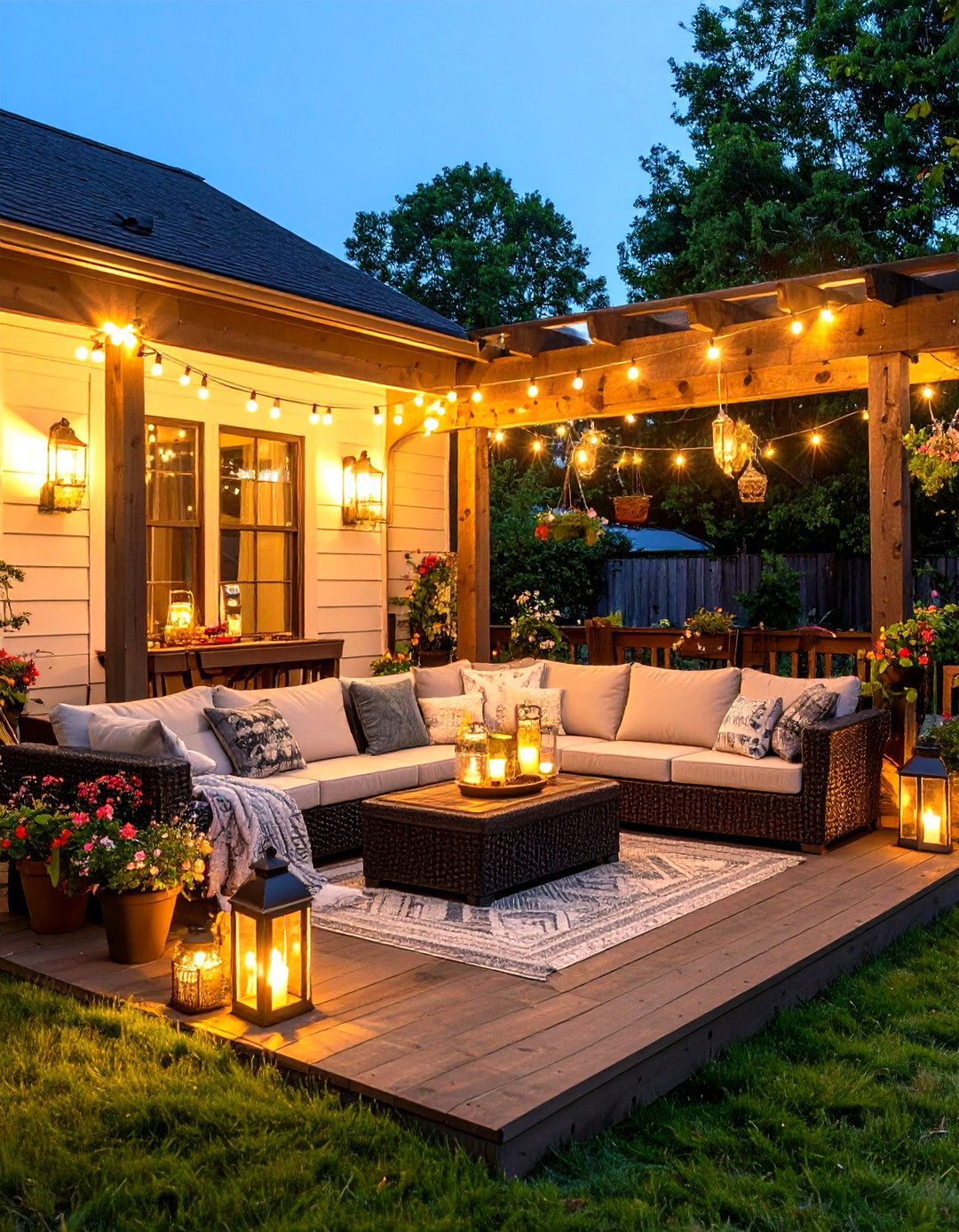 Evening Entertainment Porch Hub - 30 enclosed porch ideas on a budget