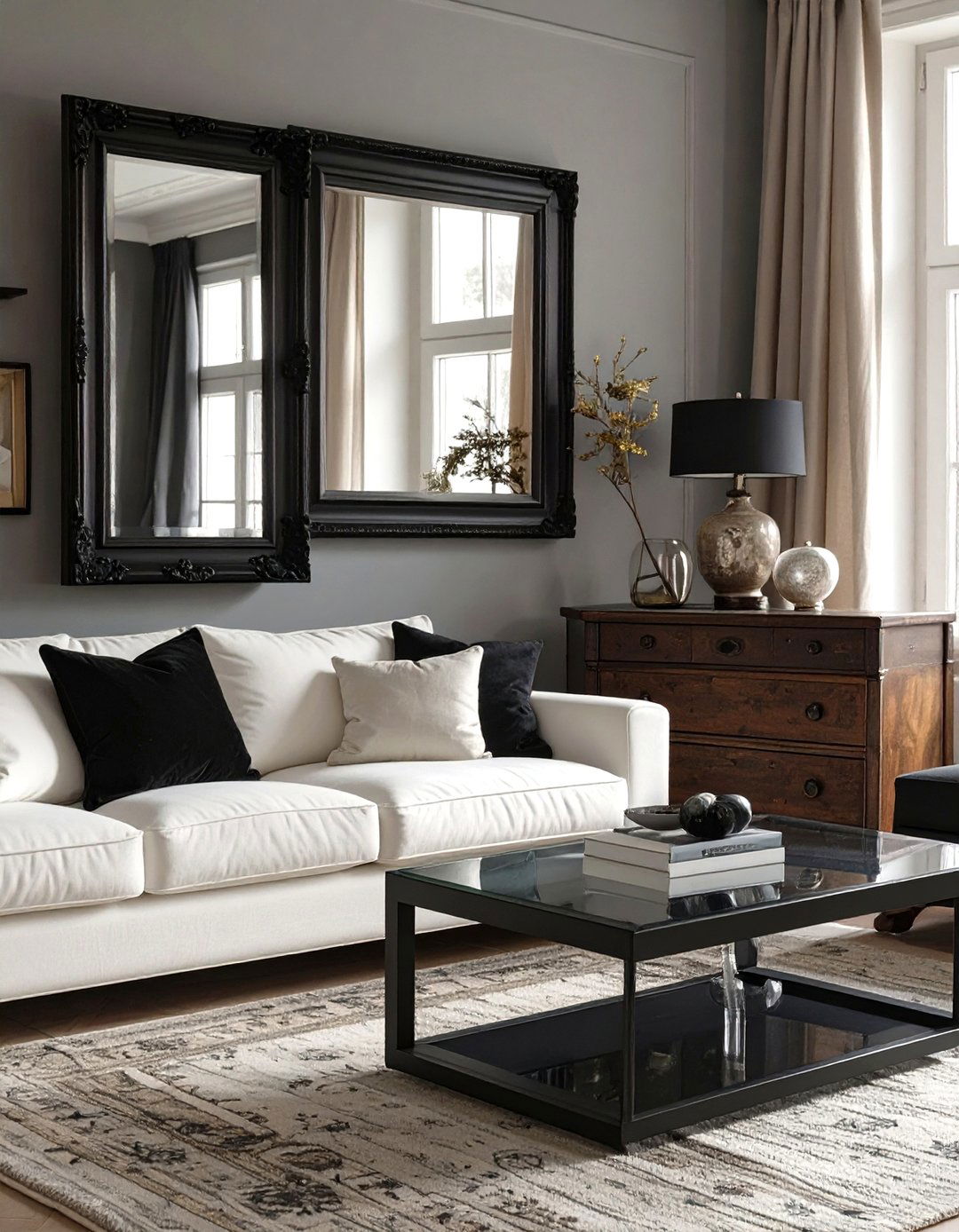 Every room needs a touch of black just as it needs at least one antique Jan Showers - 30 interior design quotes ideas