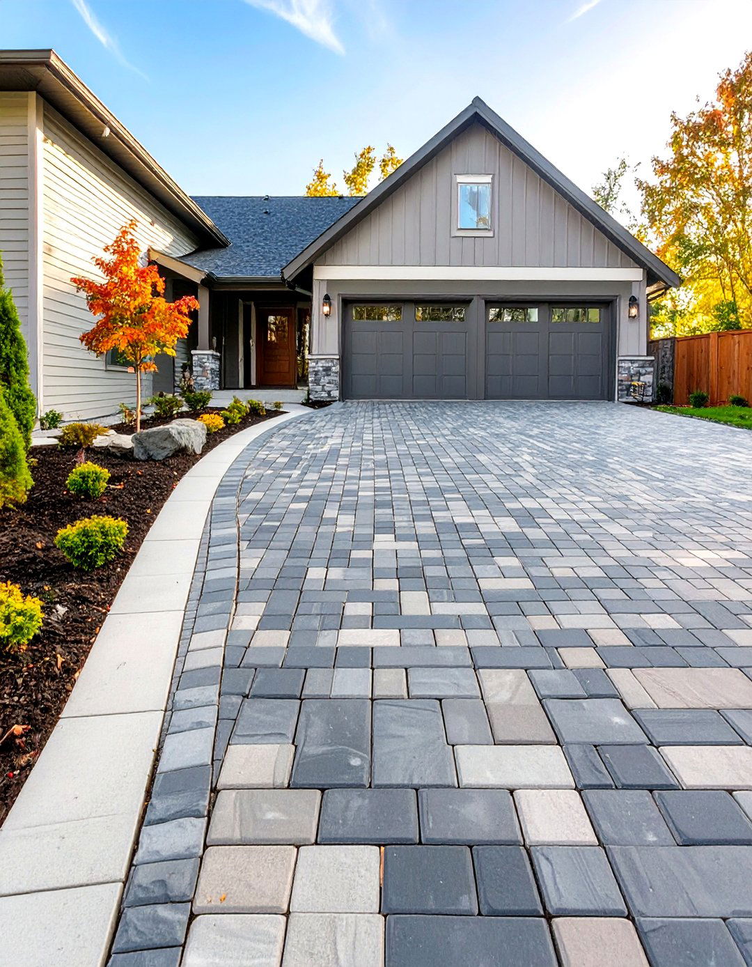 Expanding and Paving the Driveway - 30 what are the top outdoor renovation ideas ideas