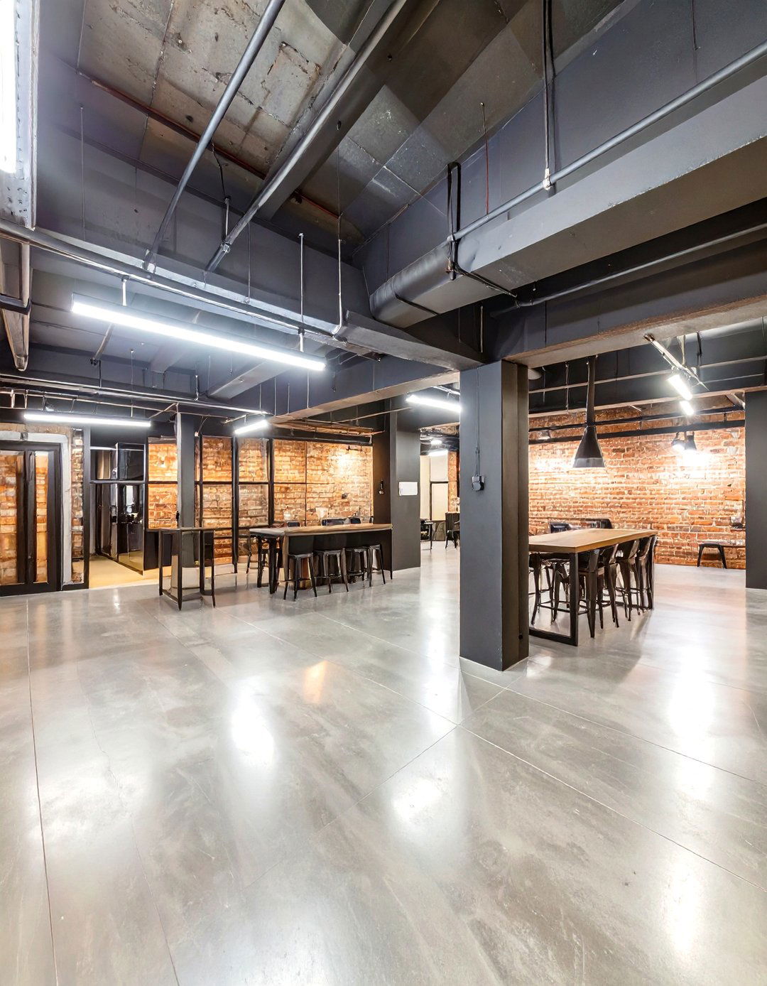 Exposed Joist Industrial Loft - 30 low basement ceiling ideas
