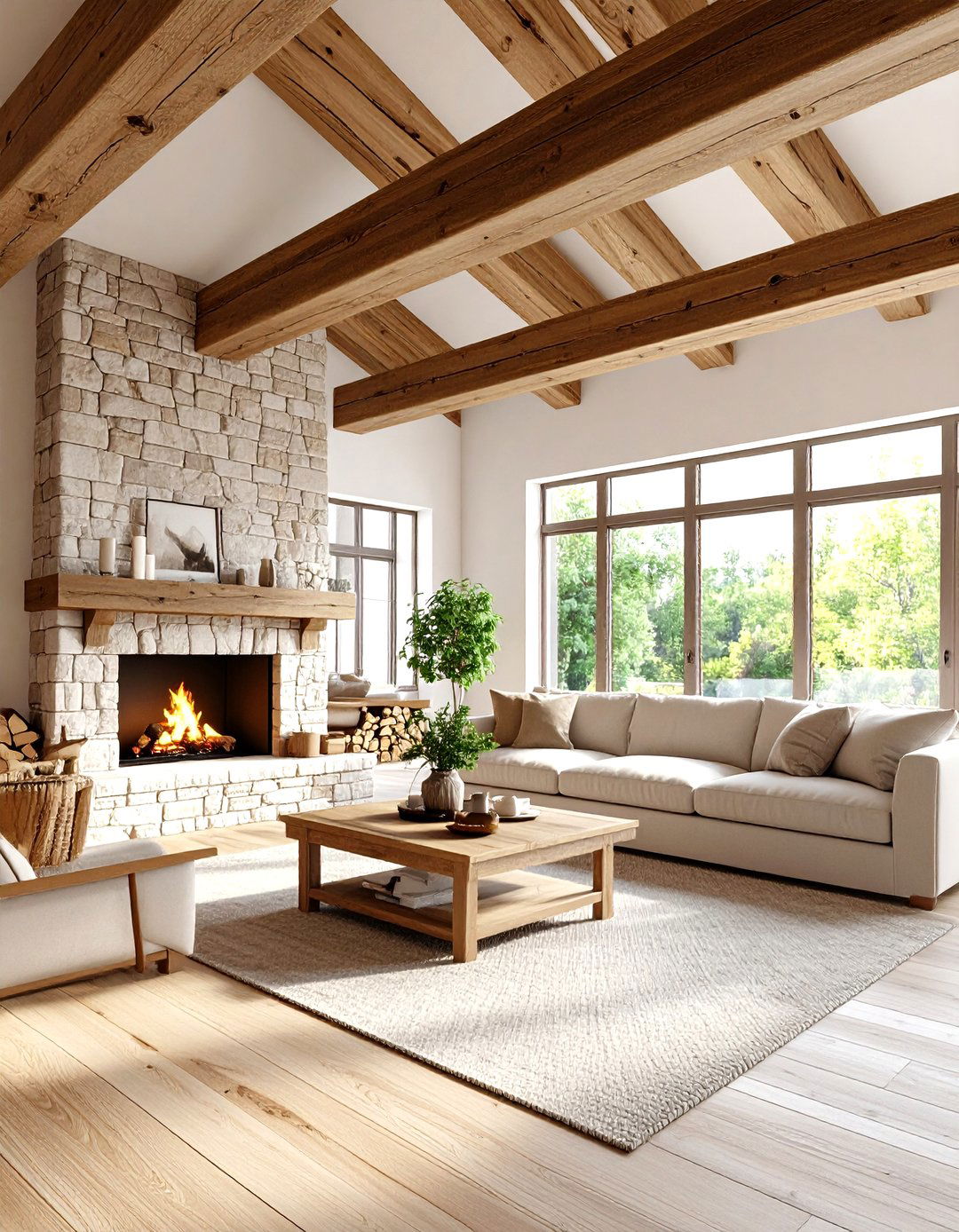 30 Rustic Living Room Ideas for a Warm and Cozy Home - We Love Home Blog