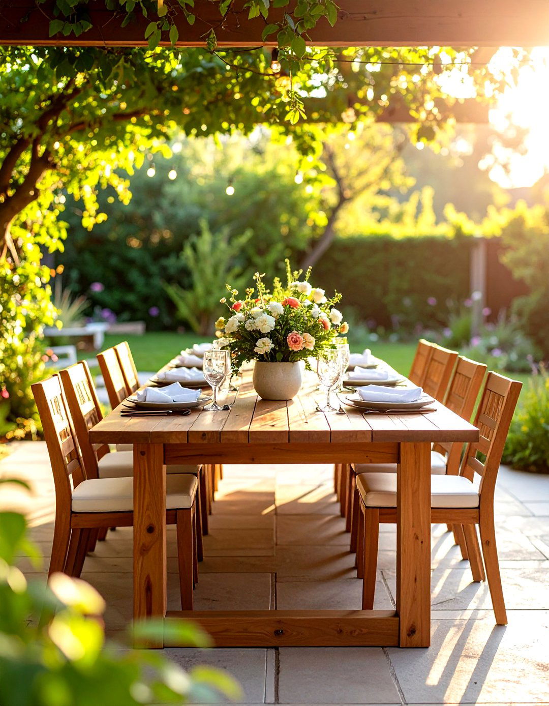 Extendable Outdoor Dining Table - 30 patio furniture ideas