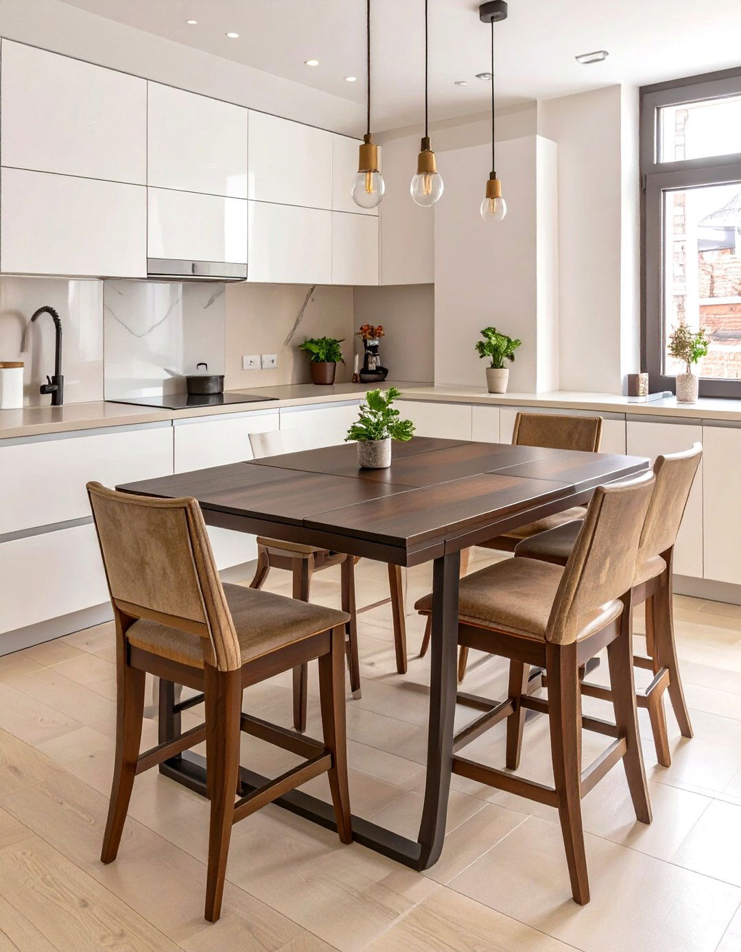 Extendable Pub Table Set - 30 what are space-saving kitchen table ideas ideas
