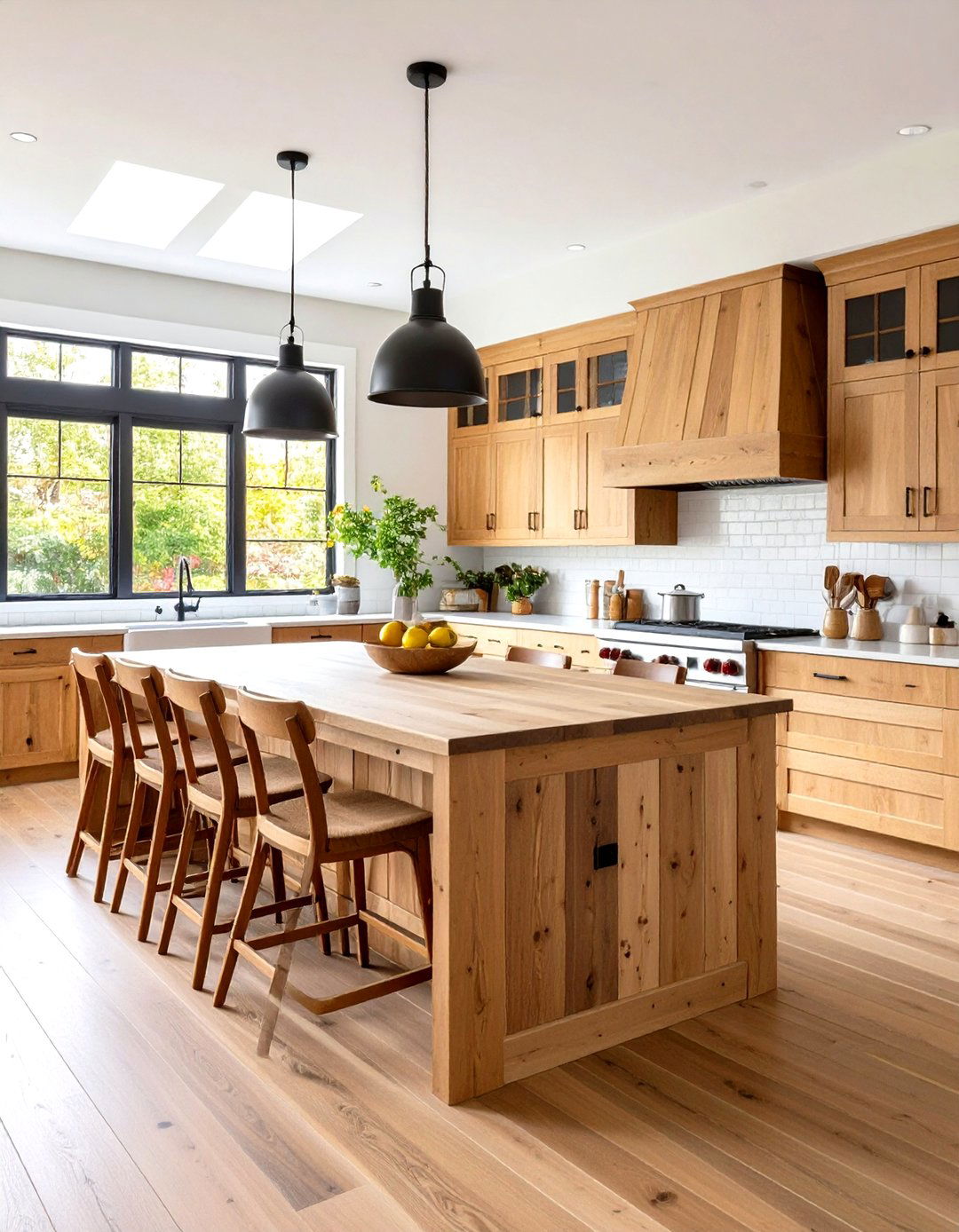 Extended Farmhouse Kitchen Island for Dining - 30 rustic farmhouse kitchen island ideas