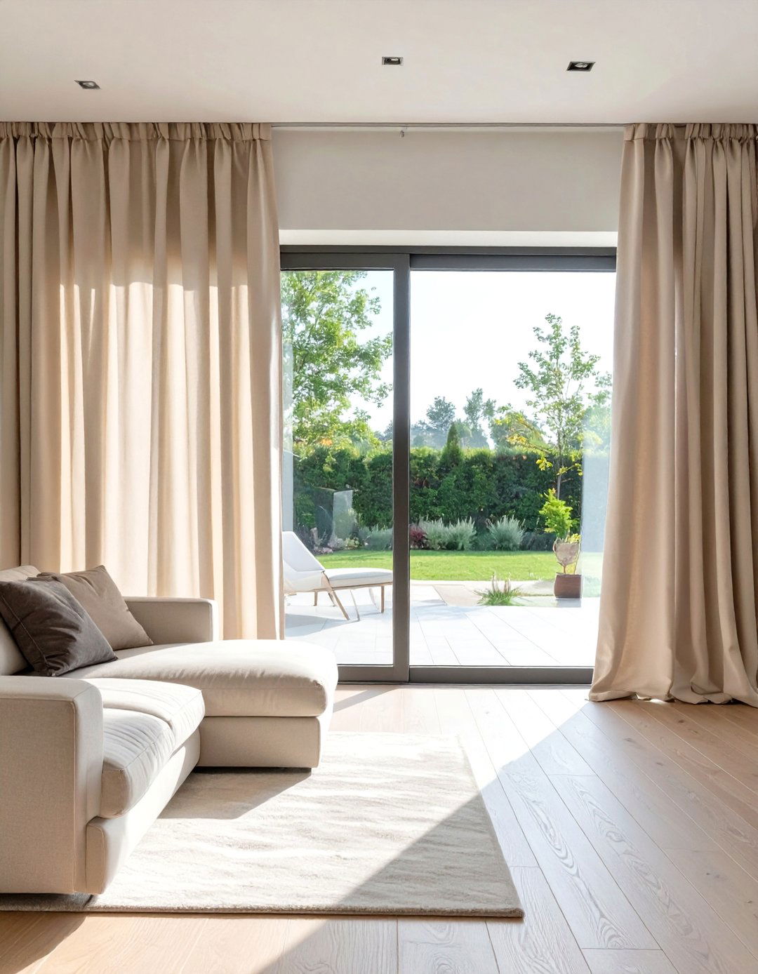 Extra Wide Curtains for Large Windows - 30 curtain ideas for living room
