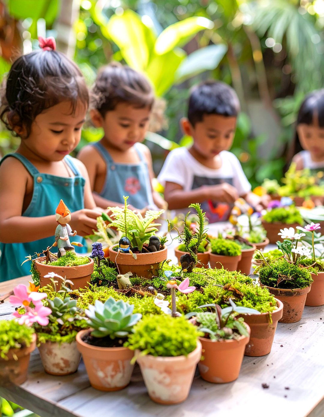 Fairy Garden Building Party - 30 outdoor birthday party ideas