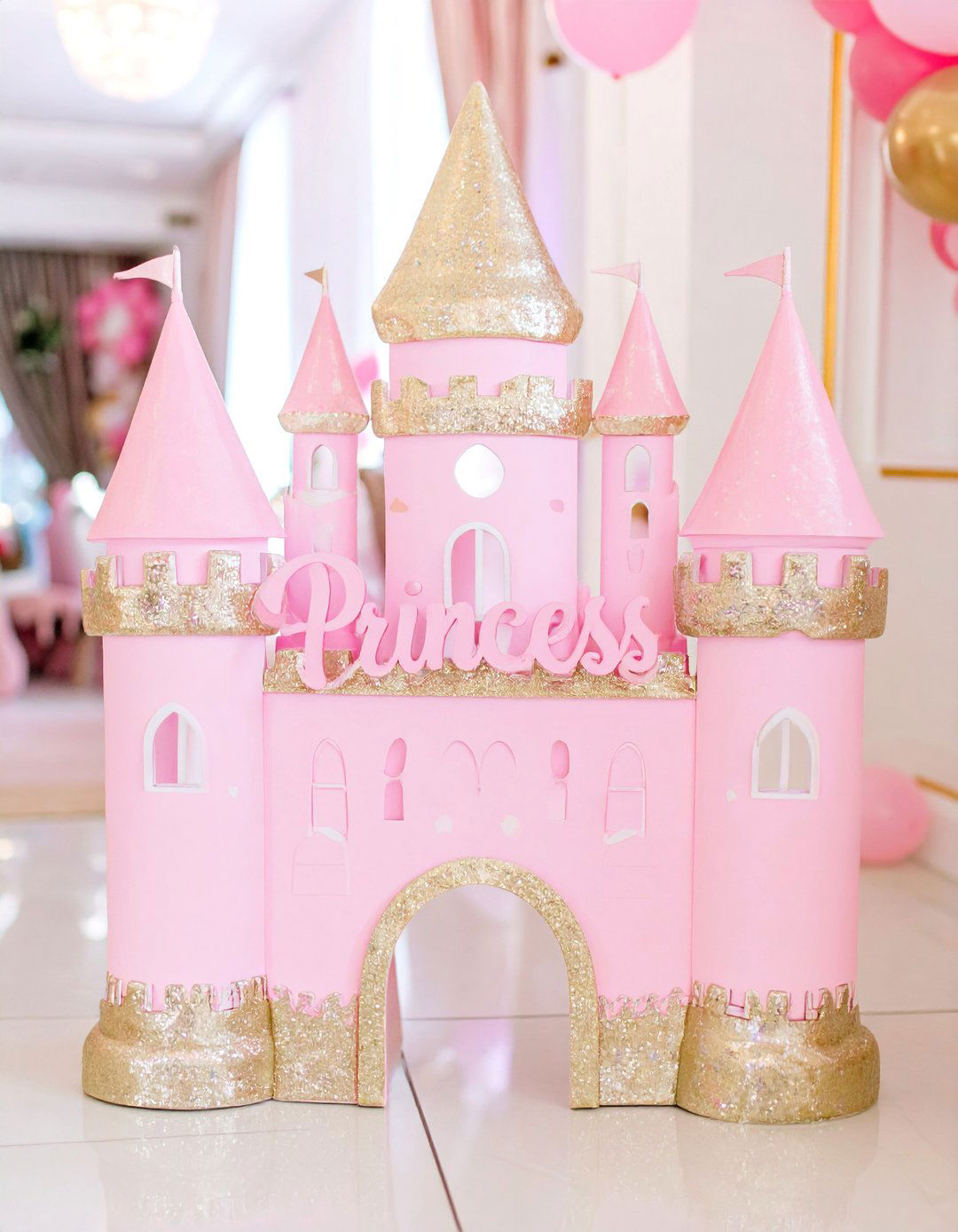 Fairytale Castle Princess Sign - 30 baby shower sign ideas