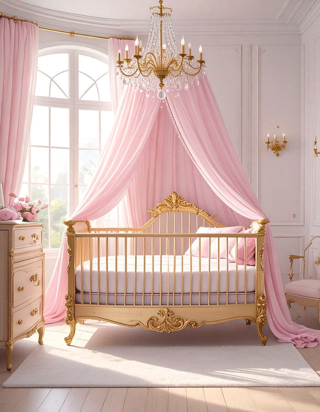 Fairytale Princess Bedroom - 30 baby girl bedroom ideas