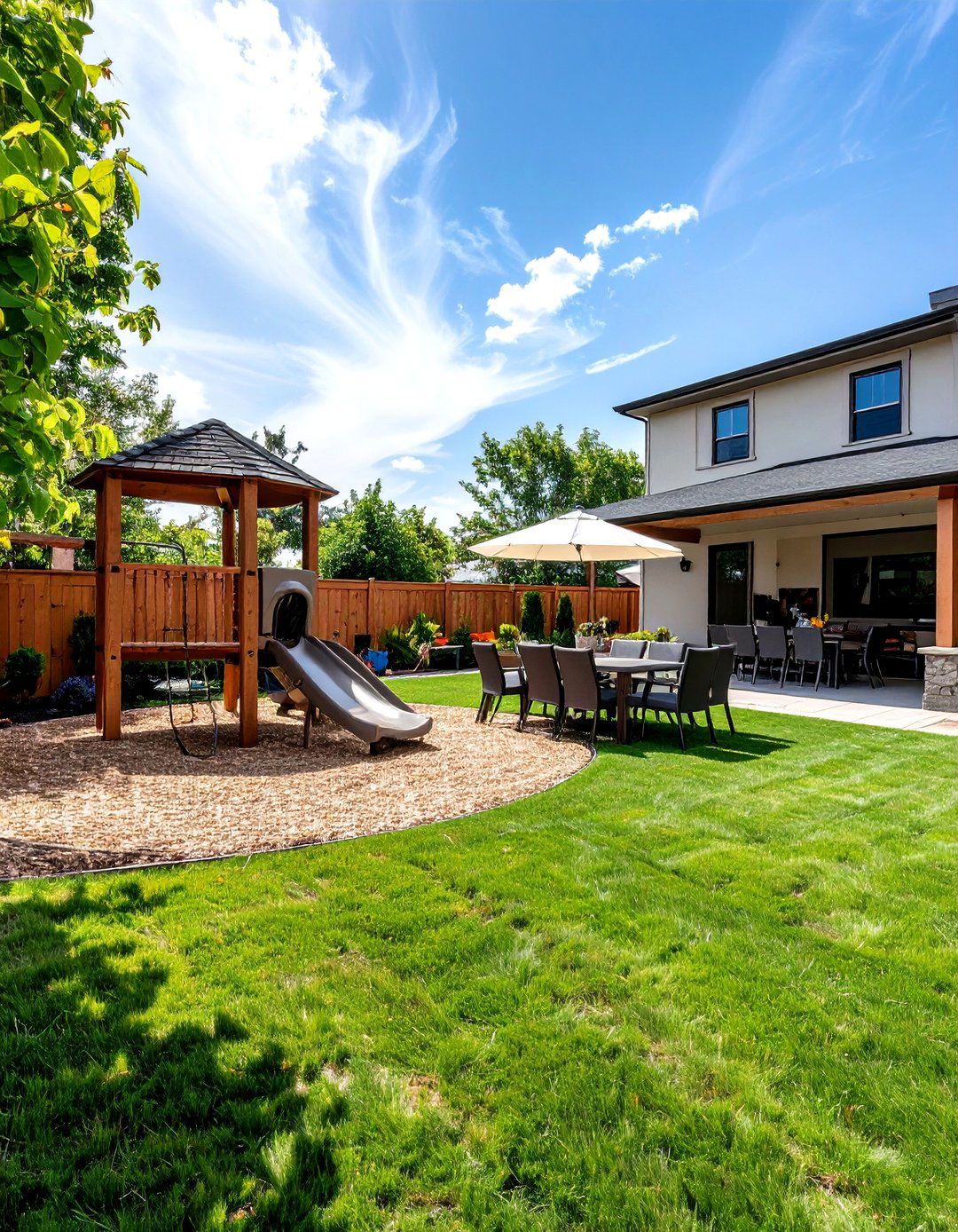Family Friendly Entertainment Zone - 30 backyard design software ideas