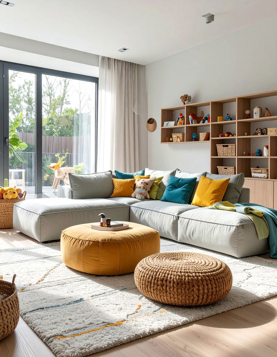 Family Friendly Living Room Fun - 30 big living room ideas