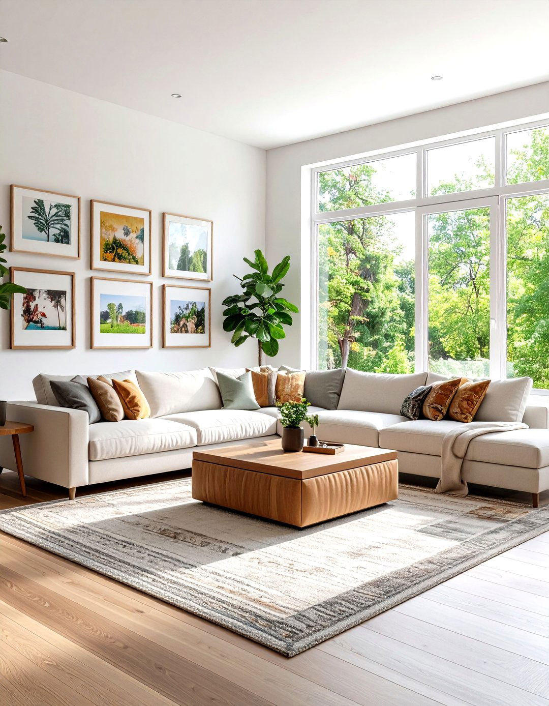 Family Friendly and Functional Living Room - 30 decorate living room ideas