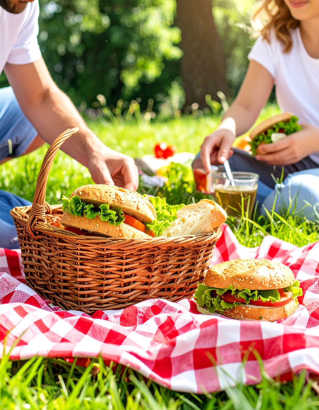 Family Picnic in the Park Photos - 30 outdoor family photo ideas
