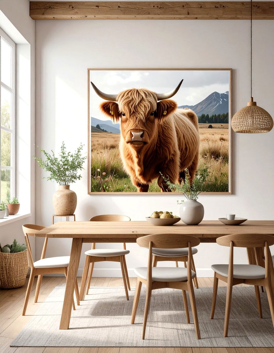 Farm Animal Art Prints - 30 modern farmhouse wall decor ideas