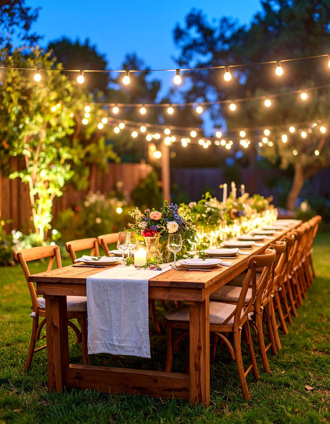 Farm to Table Dinner Party - 30 backyard engagement party ideas