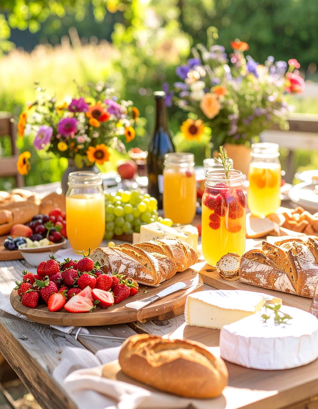 Farmers Market Inspired Brunch - 30 outdoor party ideas
