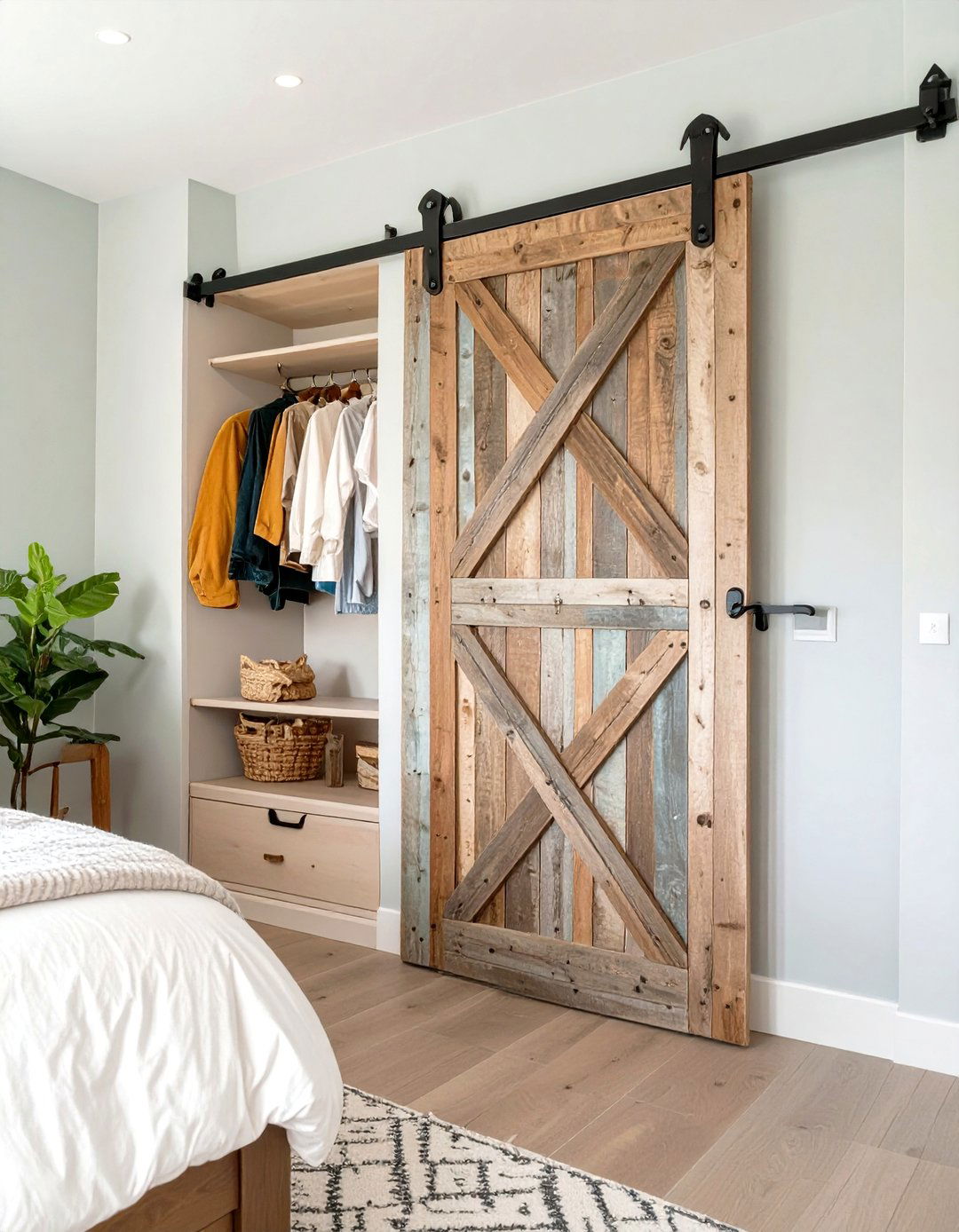 30 Creative DIY Closet Door Ideas to Save Space - We Love Home Blog