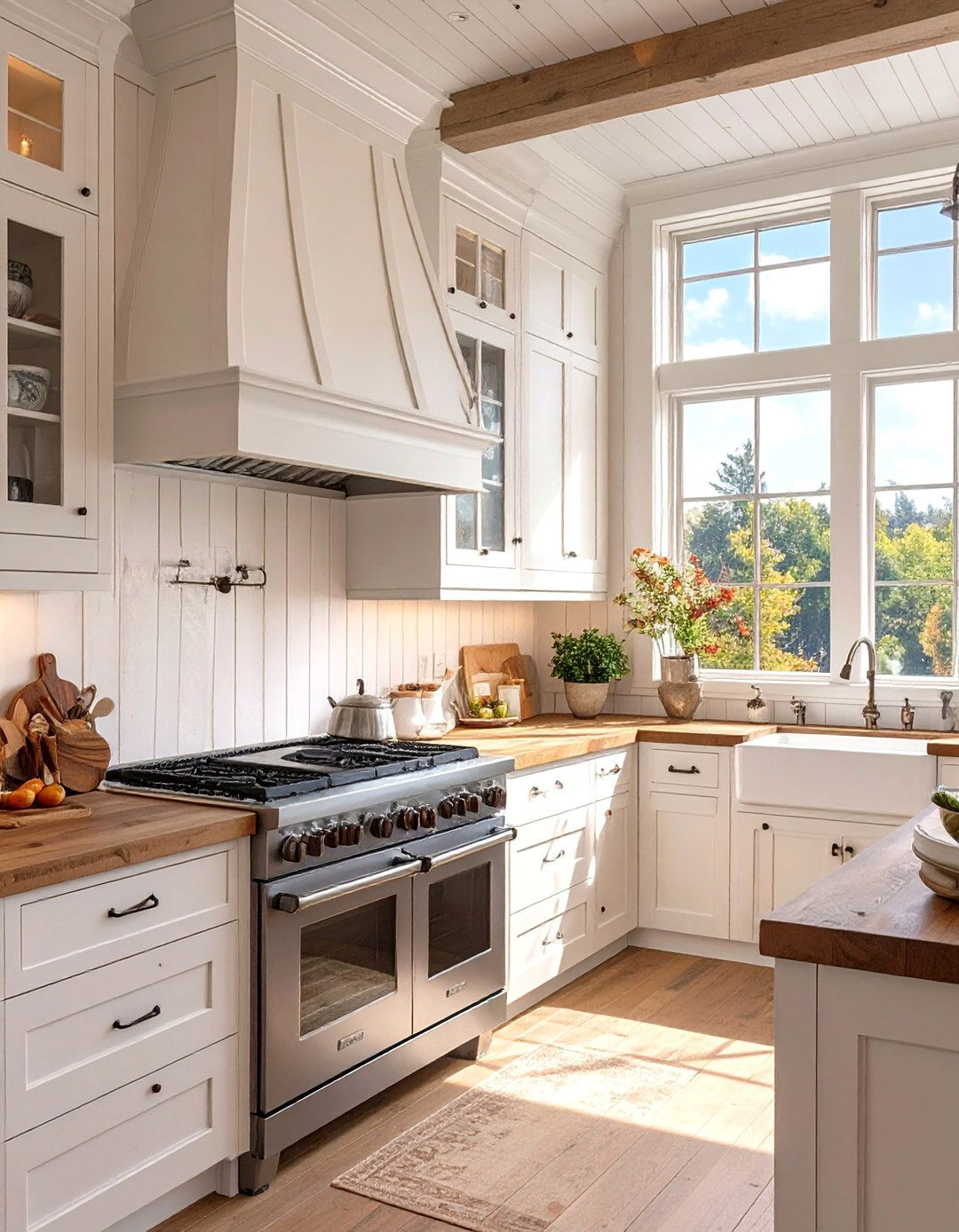 Farmhouse Beadboard Kitchen Backsplash - 30 backsplash kitchen ideas