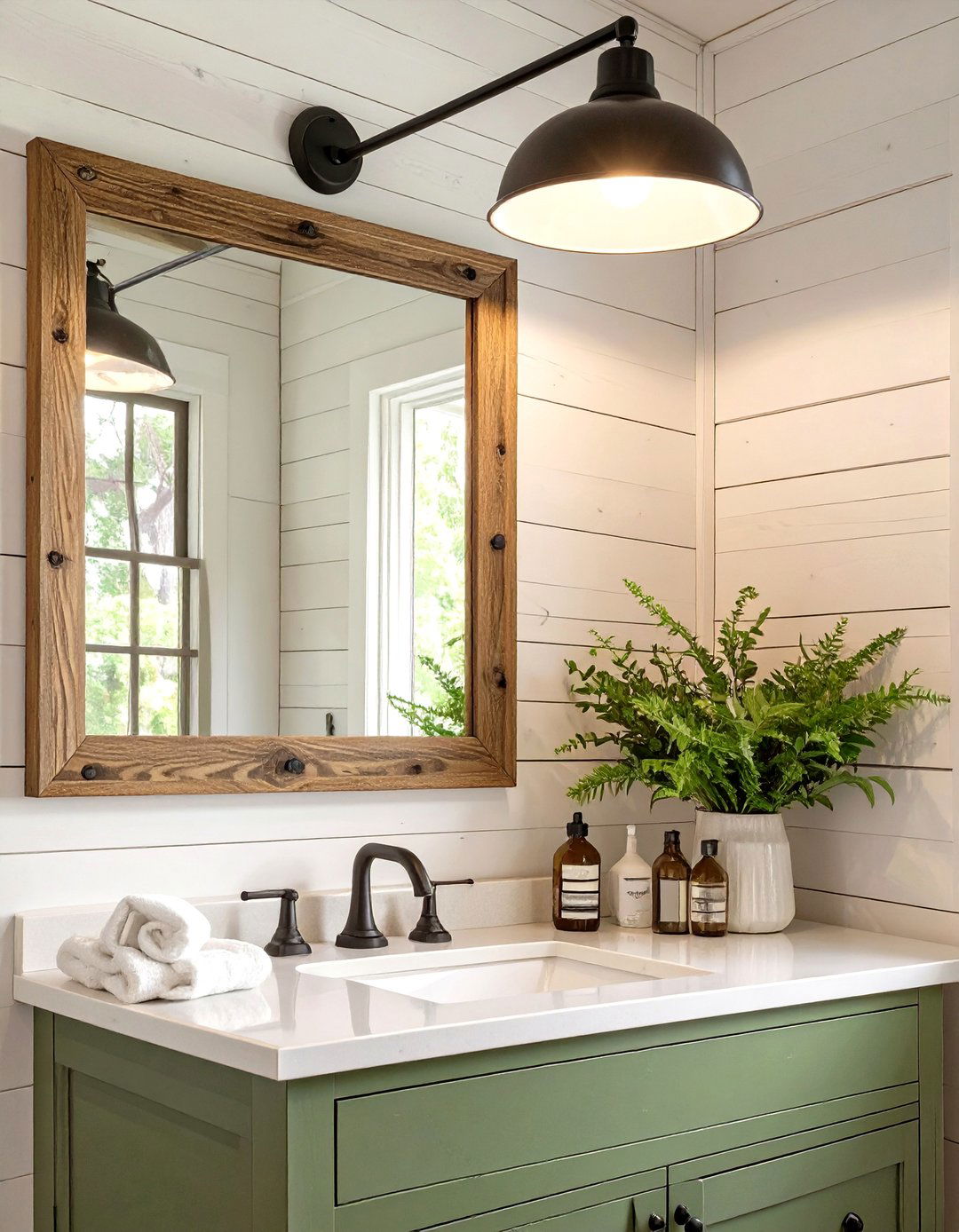 Farmhouse Gooseneck Bathroom Lighting - 30 bathroom lighting ideas over mirror