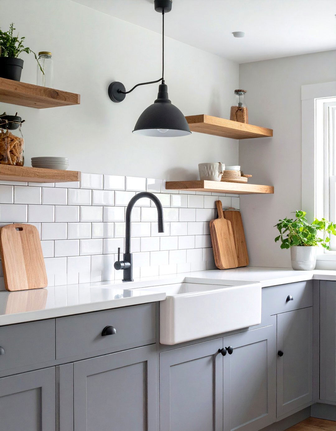 30 Modern Kitchen Sink Lighting Ideas to Brighten Work - We Love Home Blog