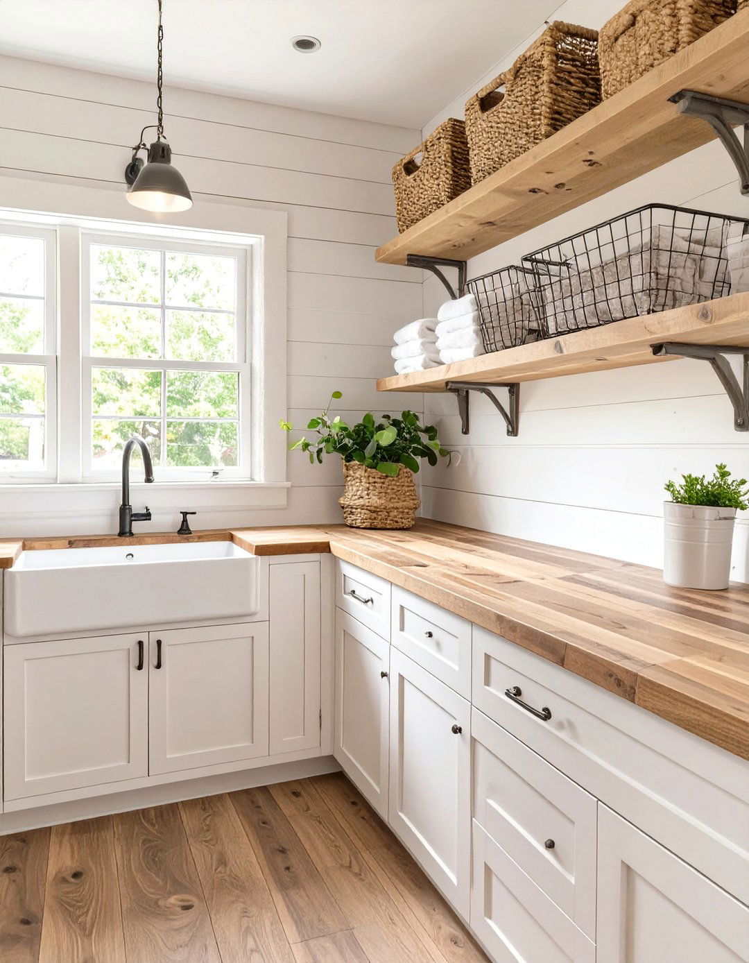 Farmhouse Laundry Room Charm - 30 ai laundry room design ideas