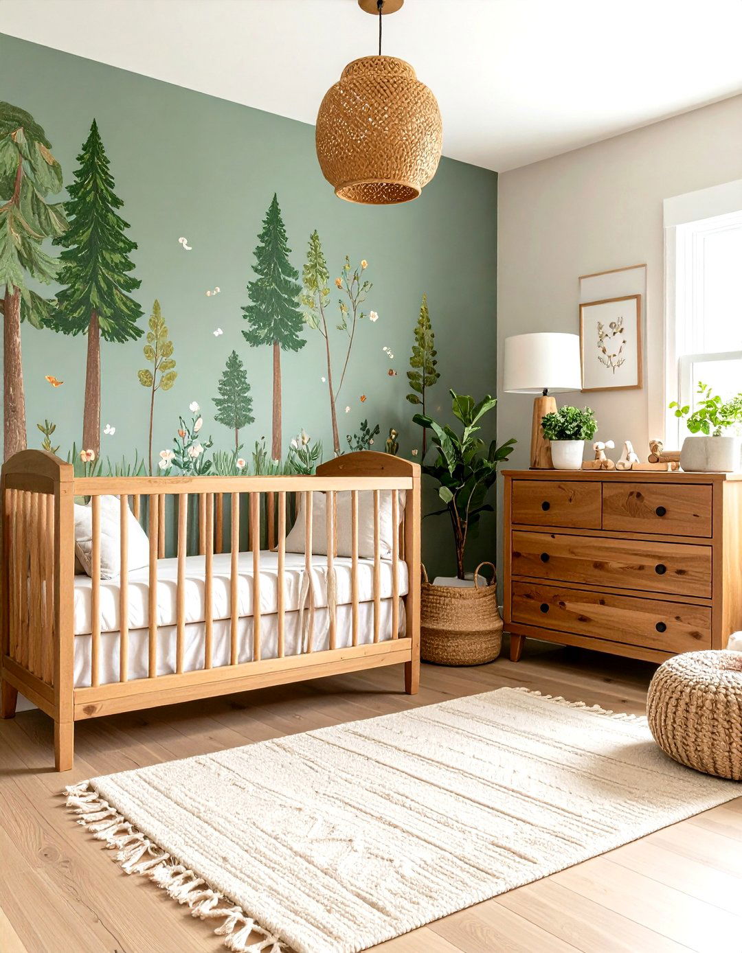 Farmhouse Nursery with Whimsical Touches - 30 farmhouse interior design ideas