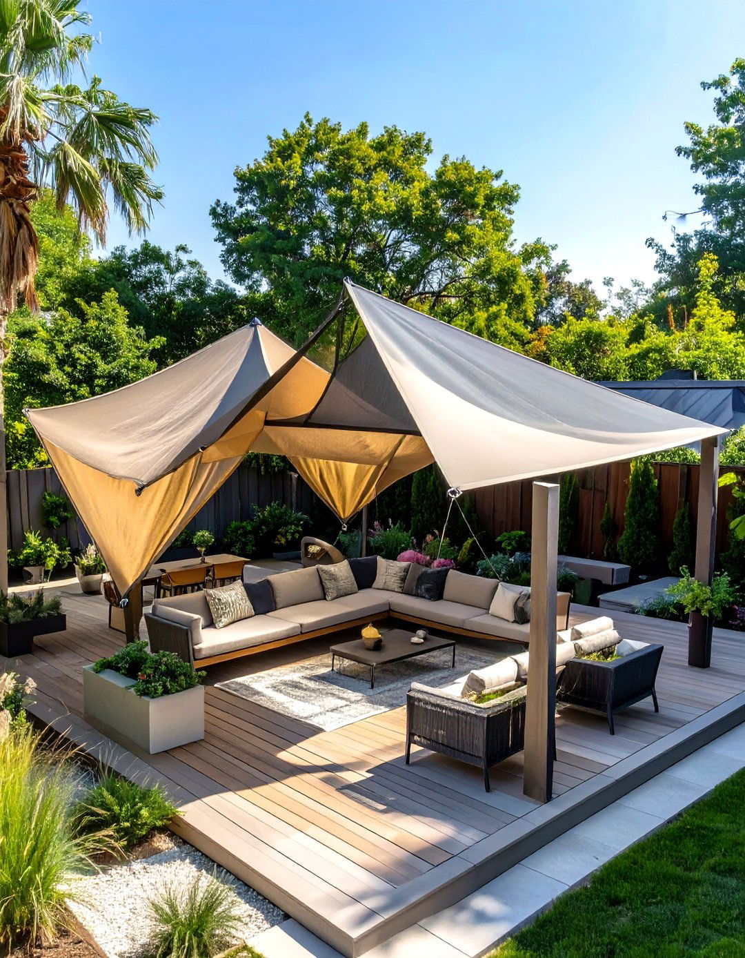 Faux Ivy Panels - 30 tall backyard privacy ideas