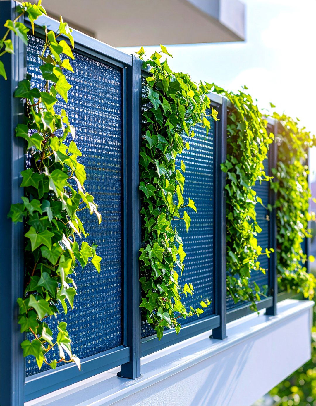 Faux Ivy Privacy Fence - 30 privacy fence ideas for backyard