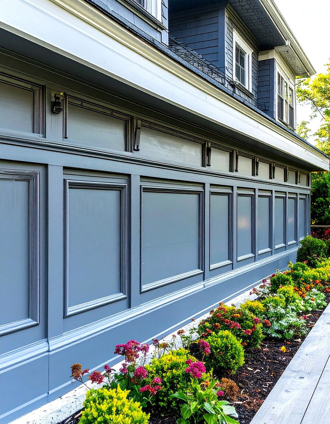 Faux Panel Fascia - 30 deck fascia ideas