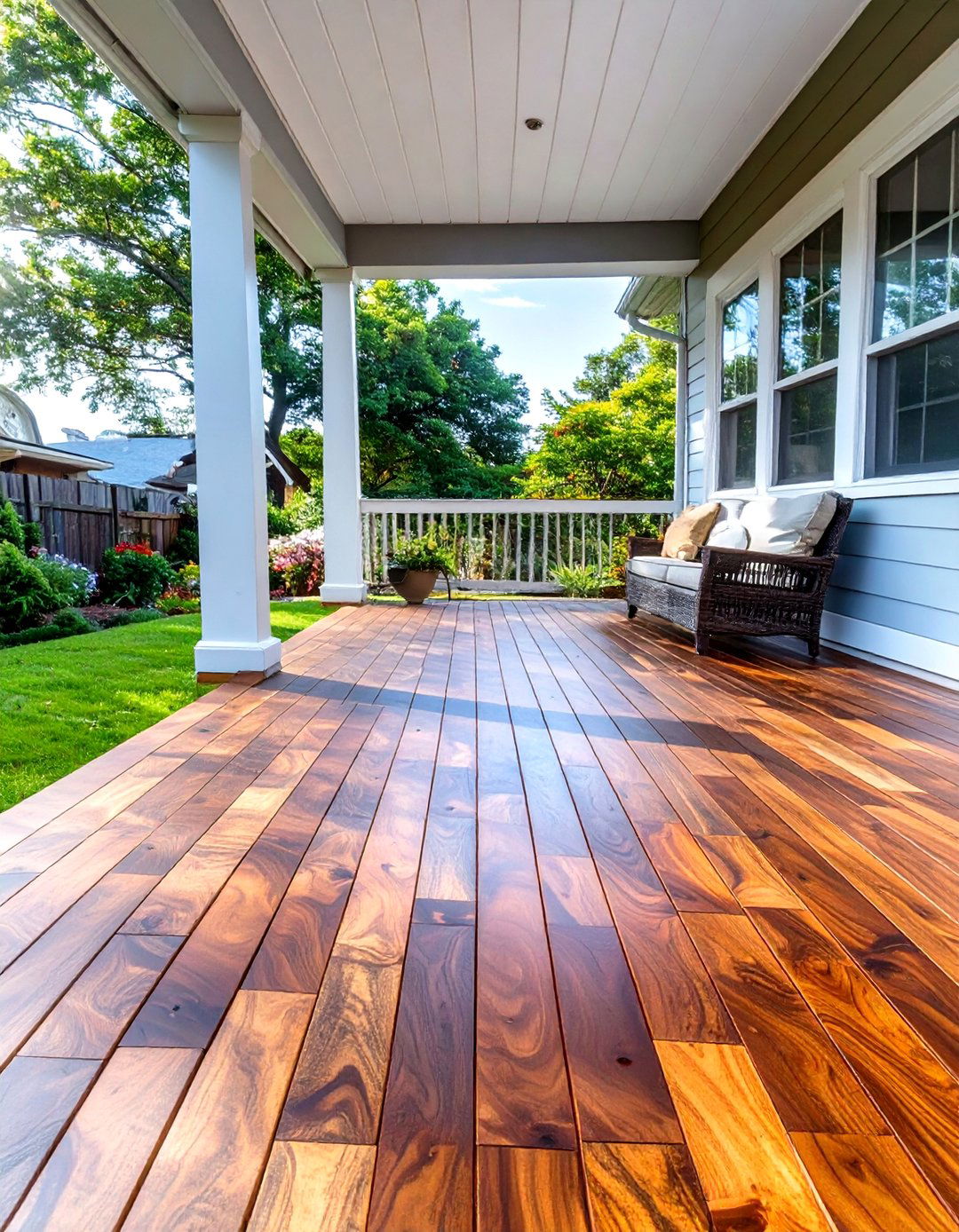 Faux Wood Grain Deck Paint - 30 deck paint ideas