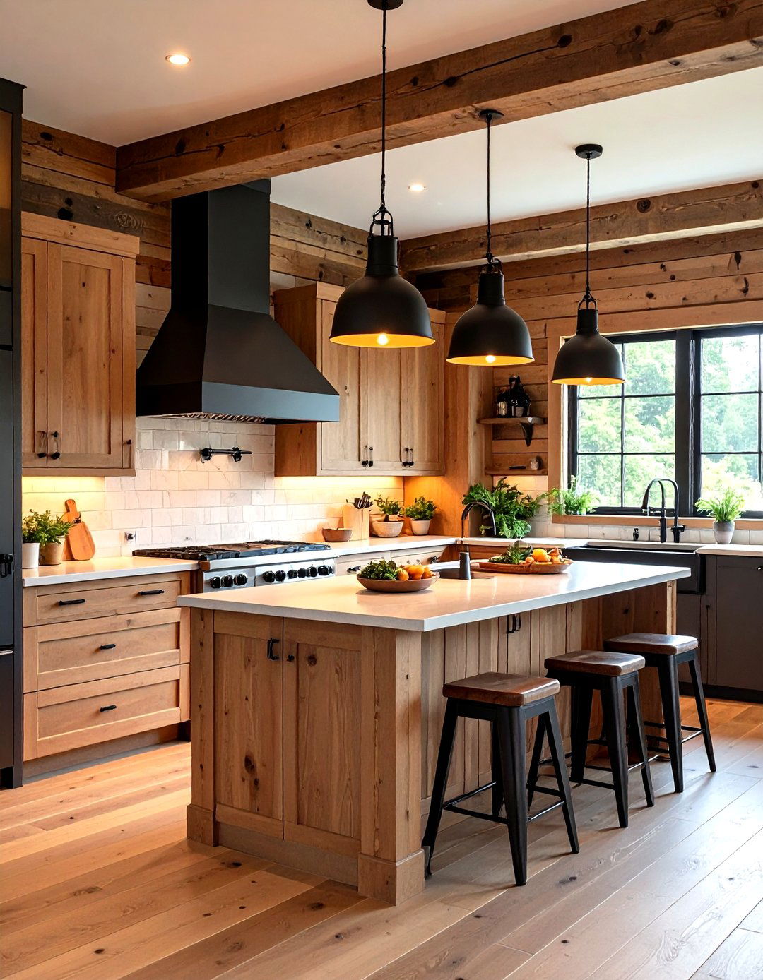 Faux Wood Panel Kitchen Wallpaper - 30 kitchen wallpaper ideas