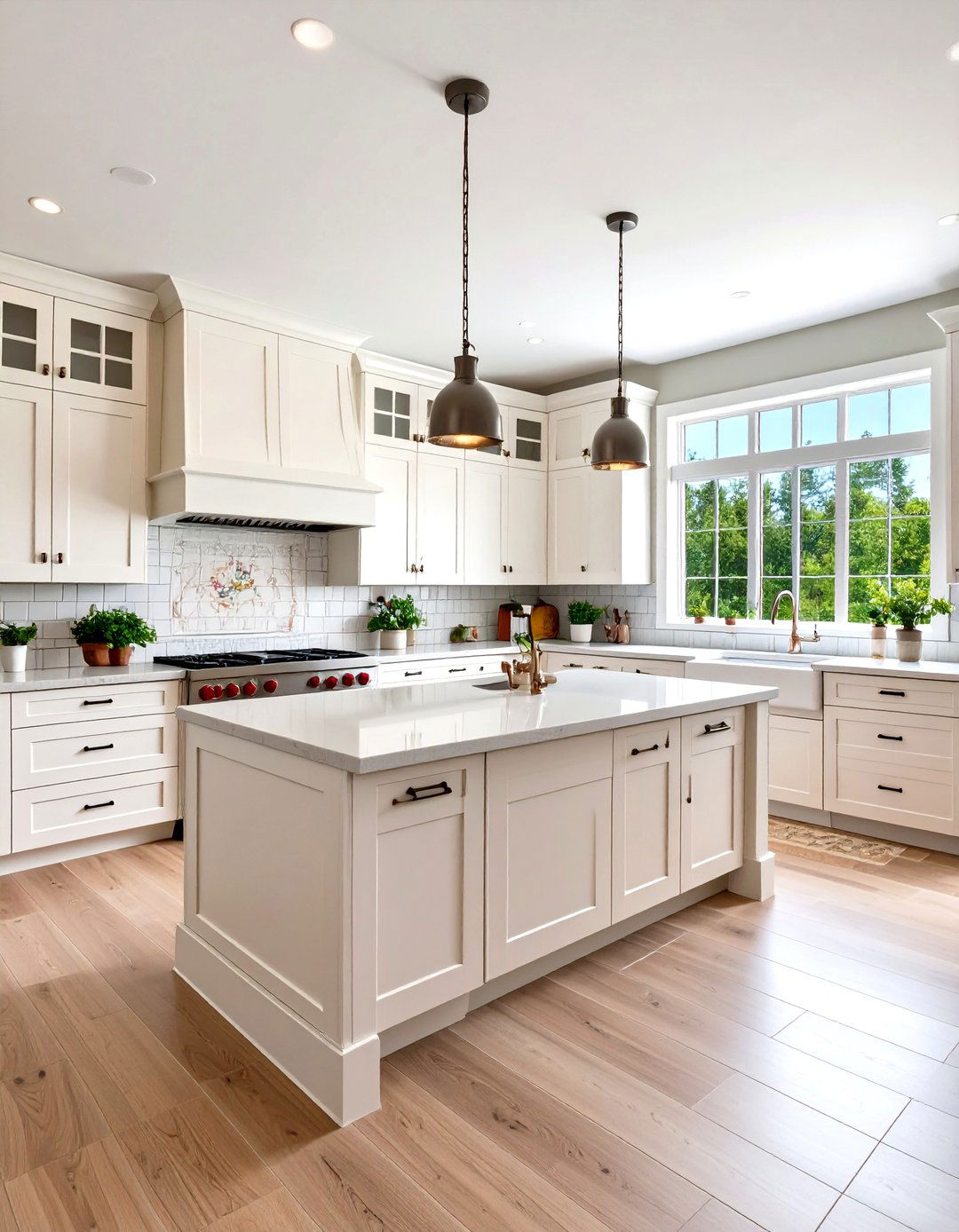 Faux Wood Porcelain Tile Kitchen Floor - 30 kitchen floors ideas