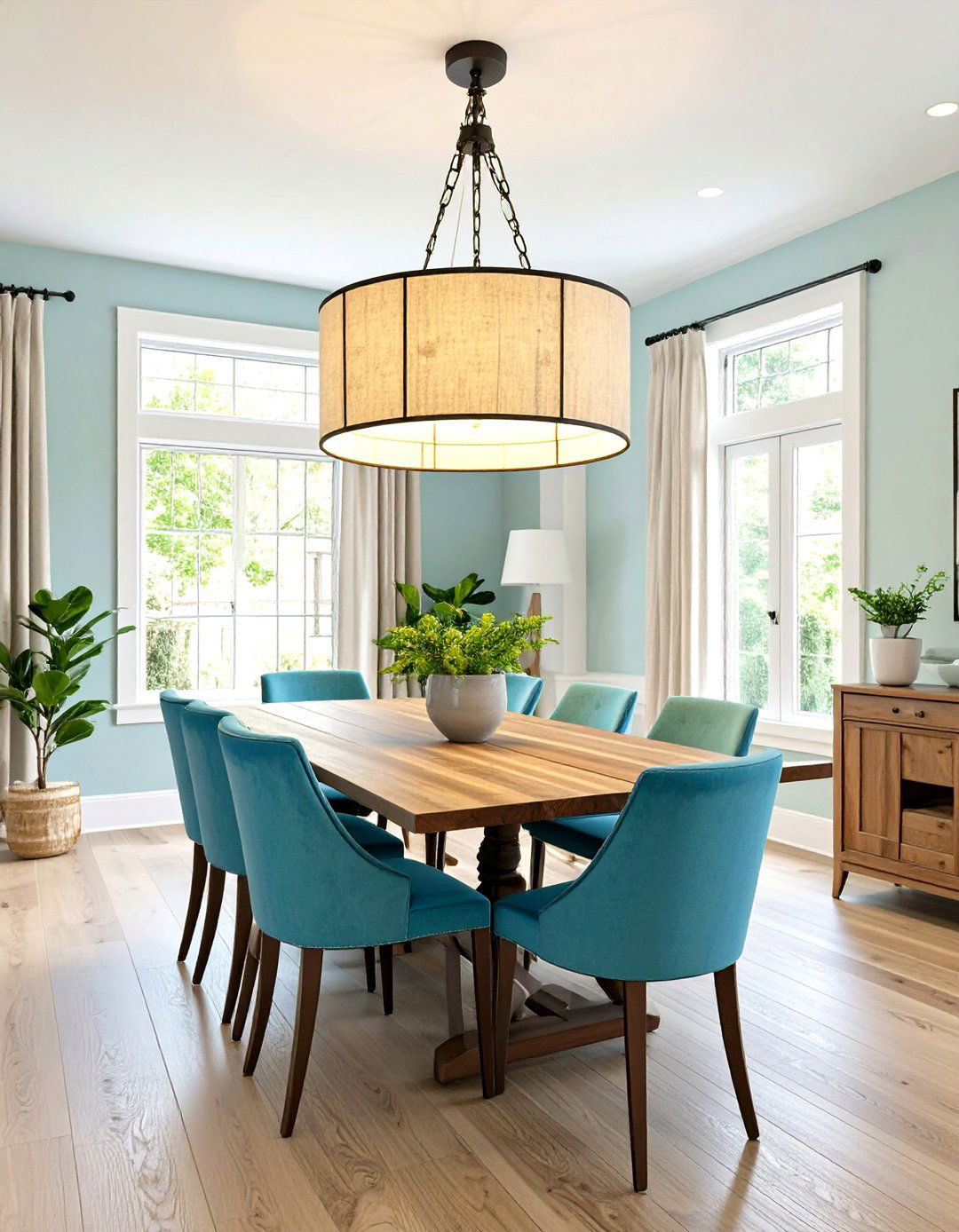Featuring Statement Lighting Fixtures - 30 transitional interior design style ideas