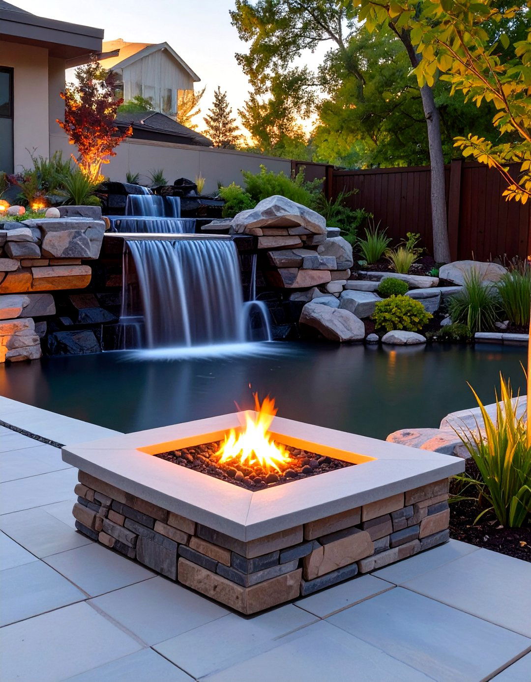 30 Small Backyard Fire Pit Ideas Landscaping for Night
