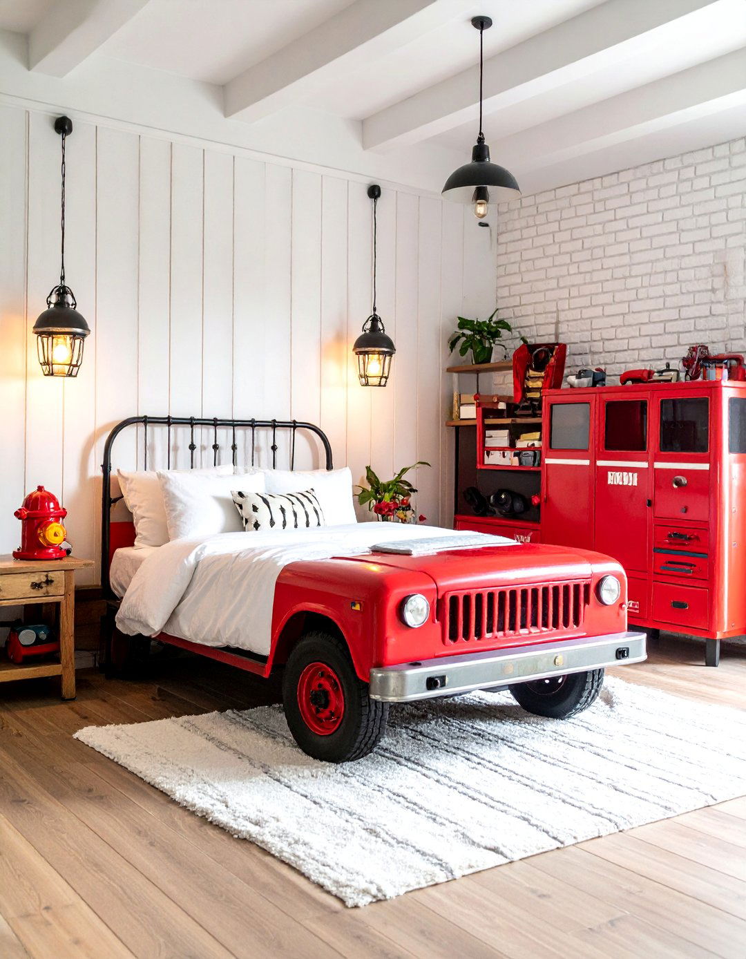 Firefighter Heros Station Bedroom - 30 5 year old boy bedroom ideas