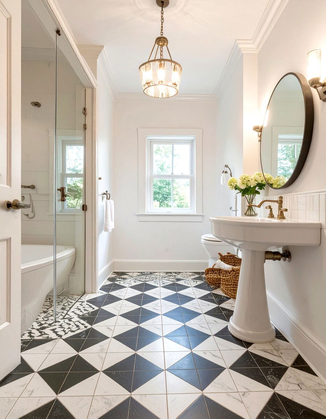 30 Small Master Bathroom Ideas to Maximize Comfort - We Love Home Blog