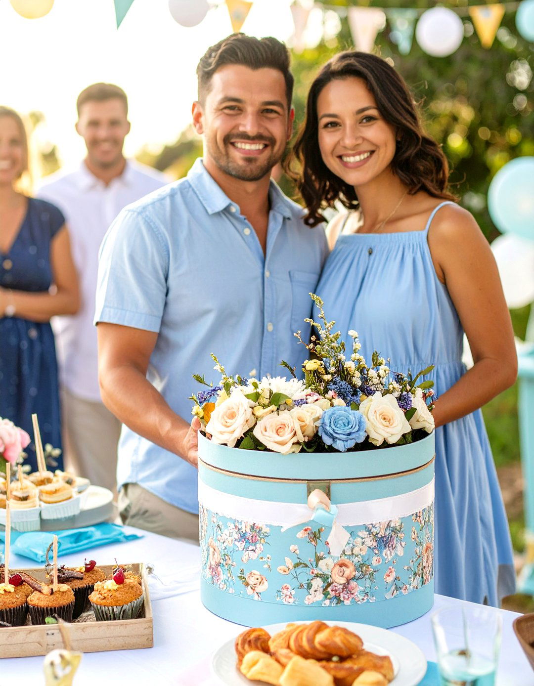 Firefly Create a high quality image with extra brightness of a beautifully decorated time - 30 baby shower games ideas