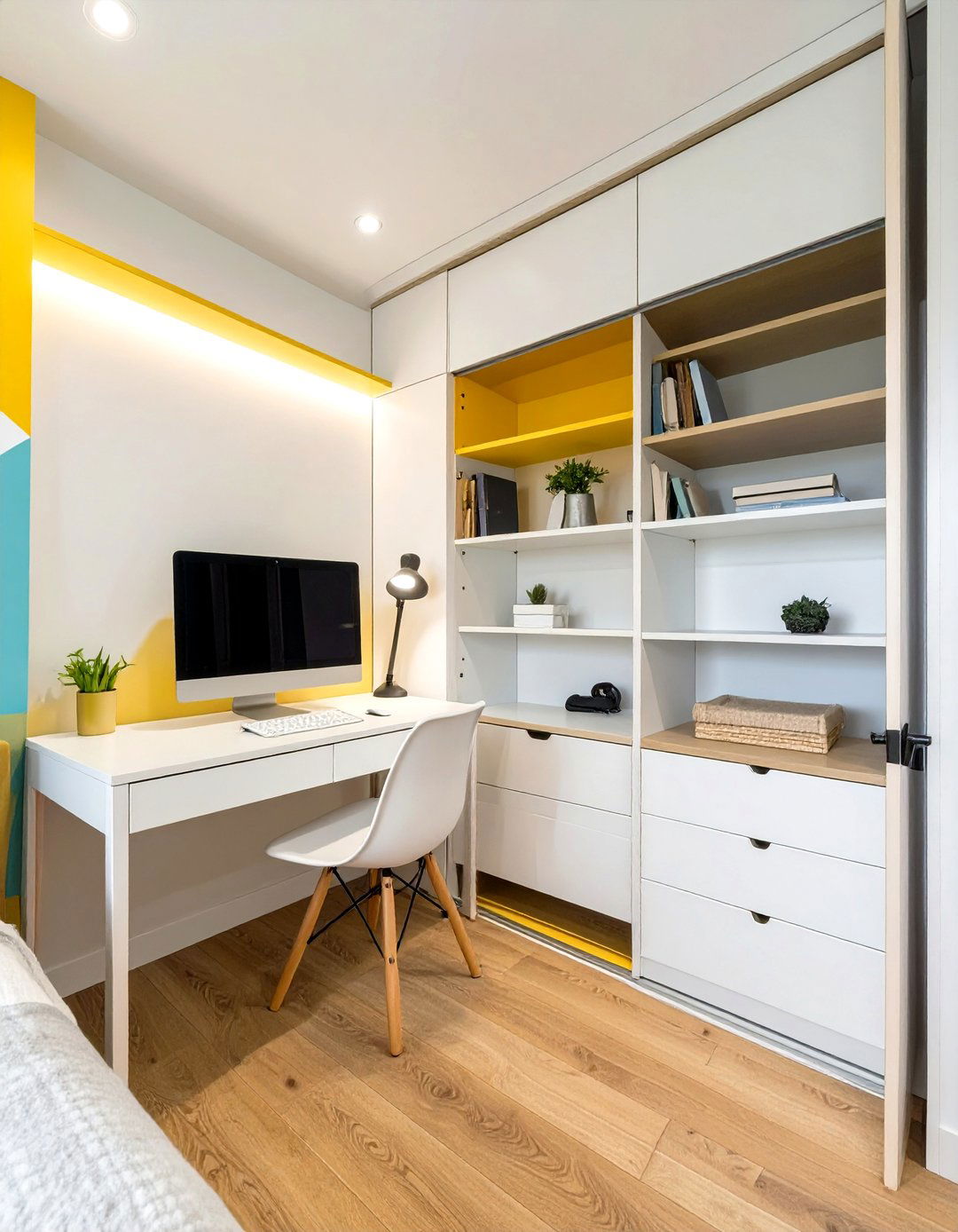 30 Small Bedroom Office Ideas for a Perfect Workspace - We Love Home Blog
