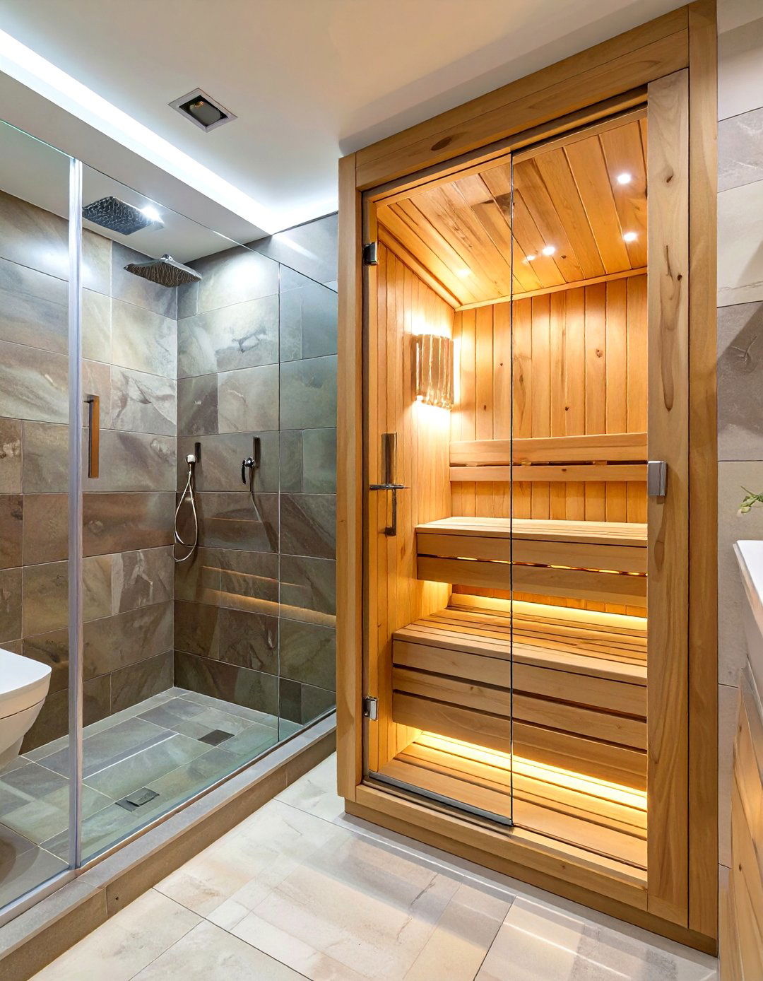 Firefly Create a high quality image with extra brightness of a compact integrated home s - 30 spa bathroom ideas