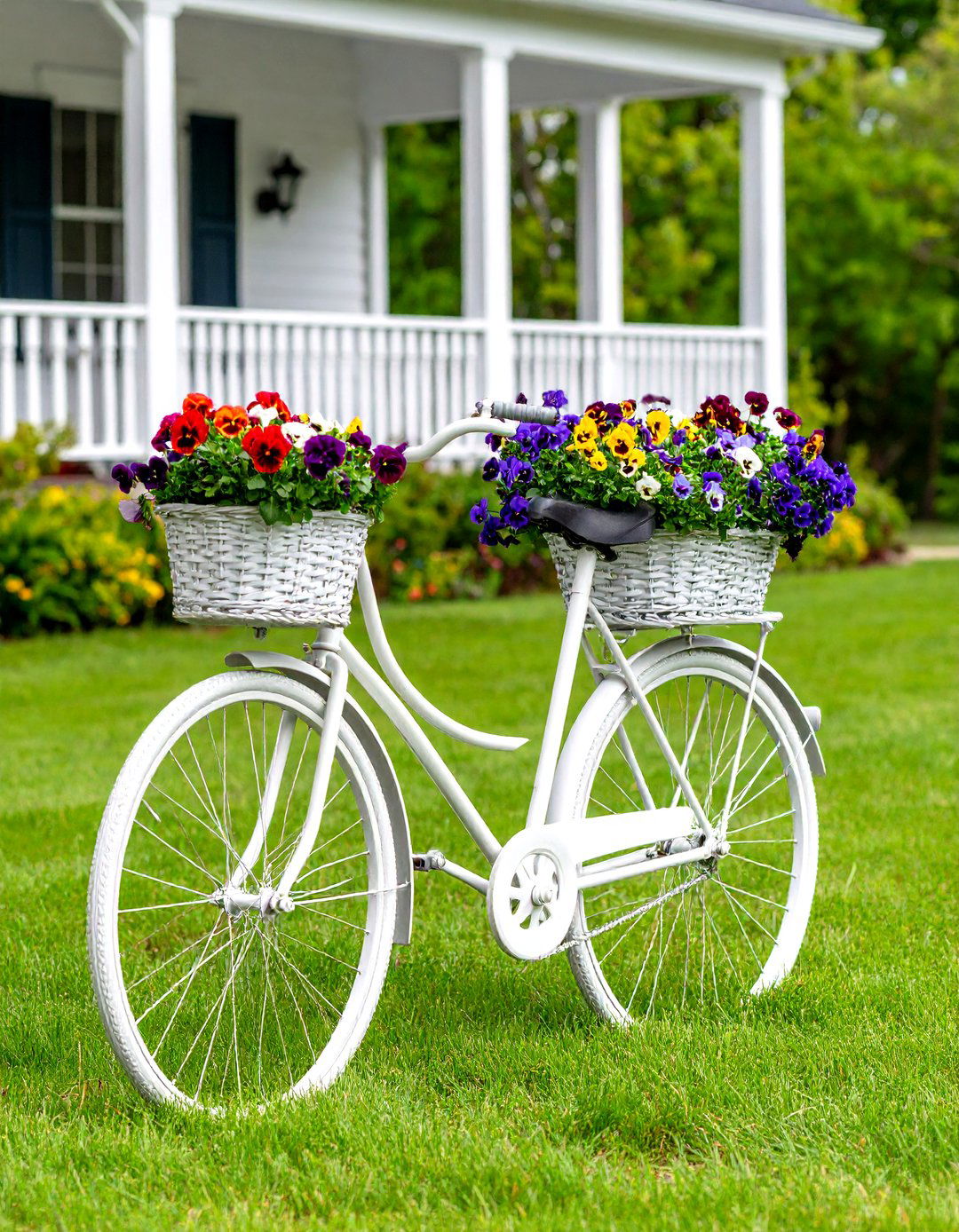 Firefly Create a high quality image with extra brightness of a decorative vintage style w - 30 outdoor plant stand ideas